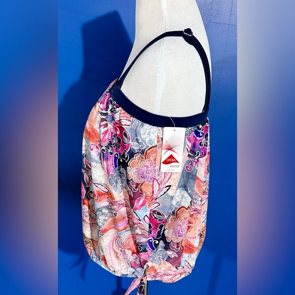 #NWT Maxine of Hollywood Multicolor Floral Bikini Top - Picture 4 of 10